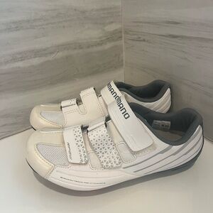Shimano Womens RP2 Dynalast Road Cycling Shoes White Size US 8.5 EUR 39